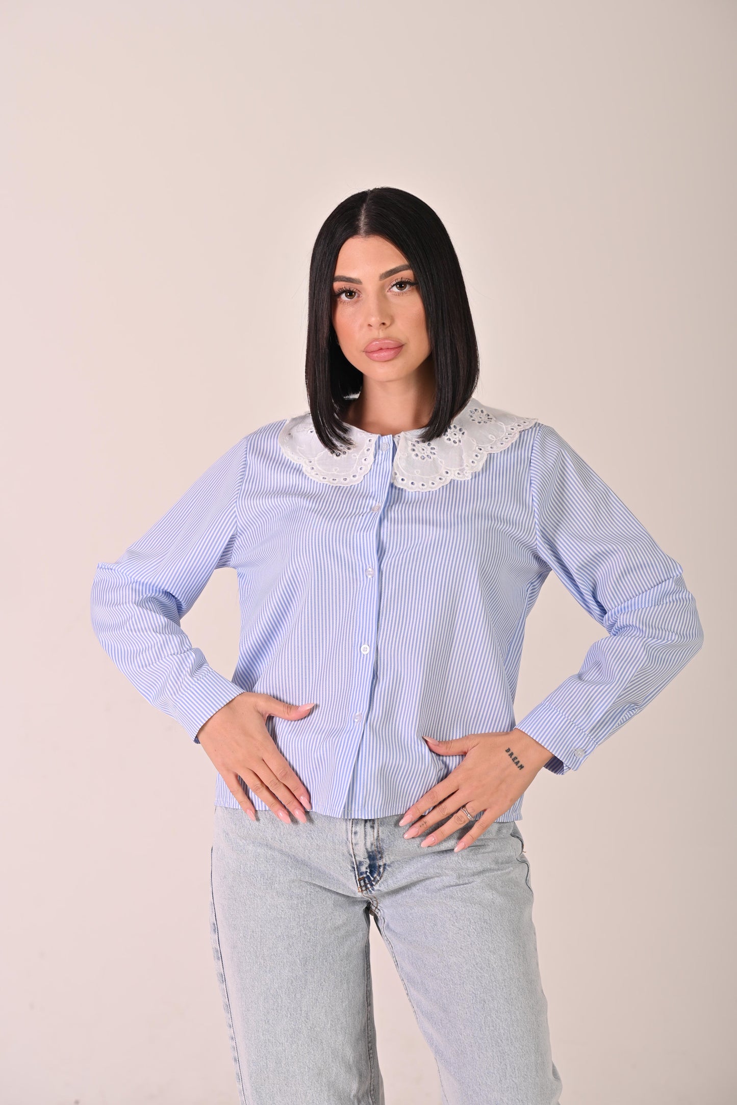 Camicia a righe