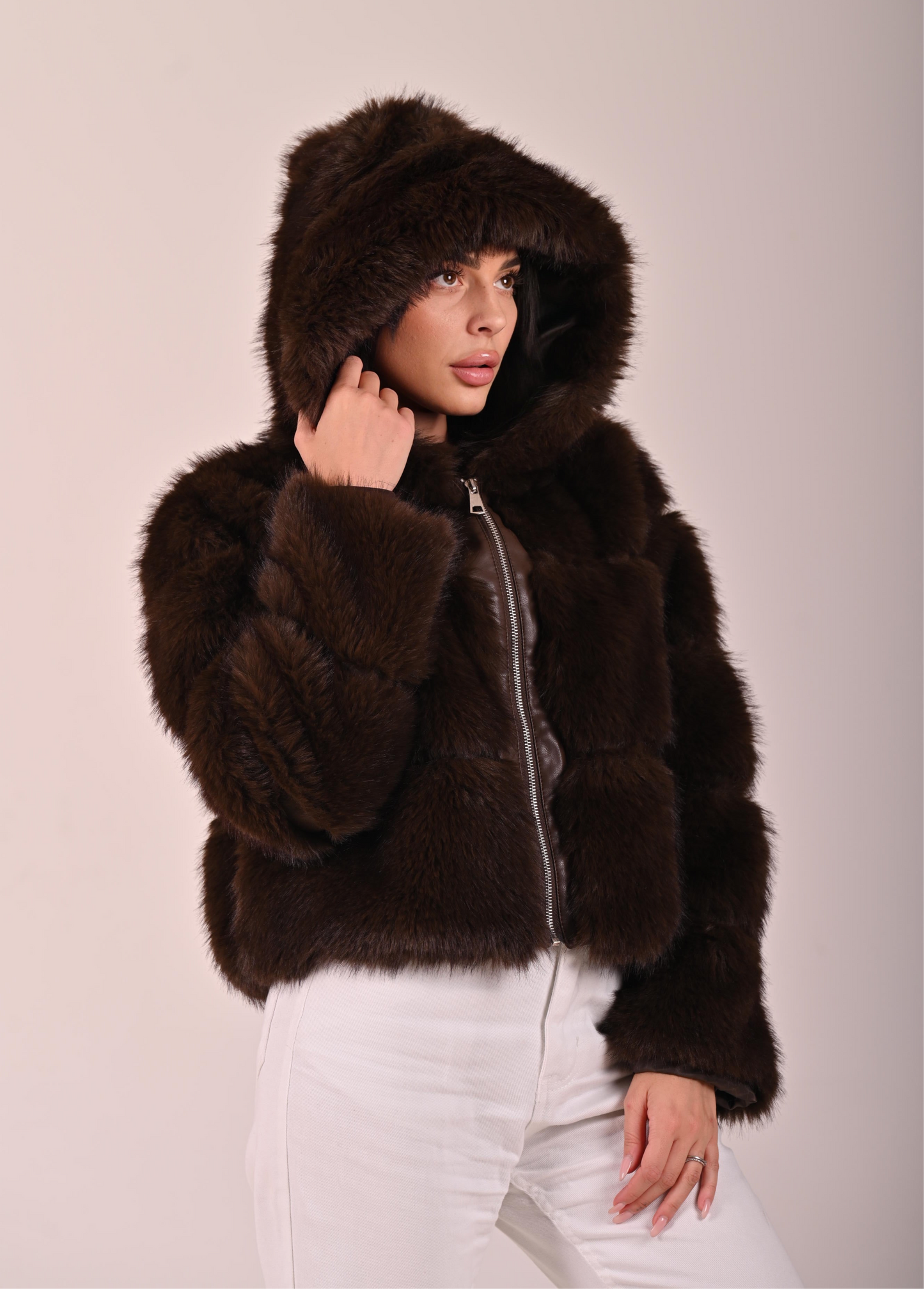 Pelliccia/Ecofur marrone