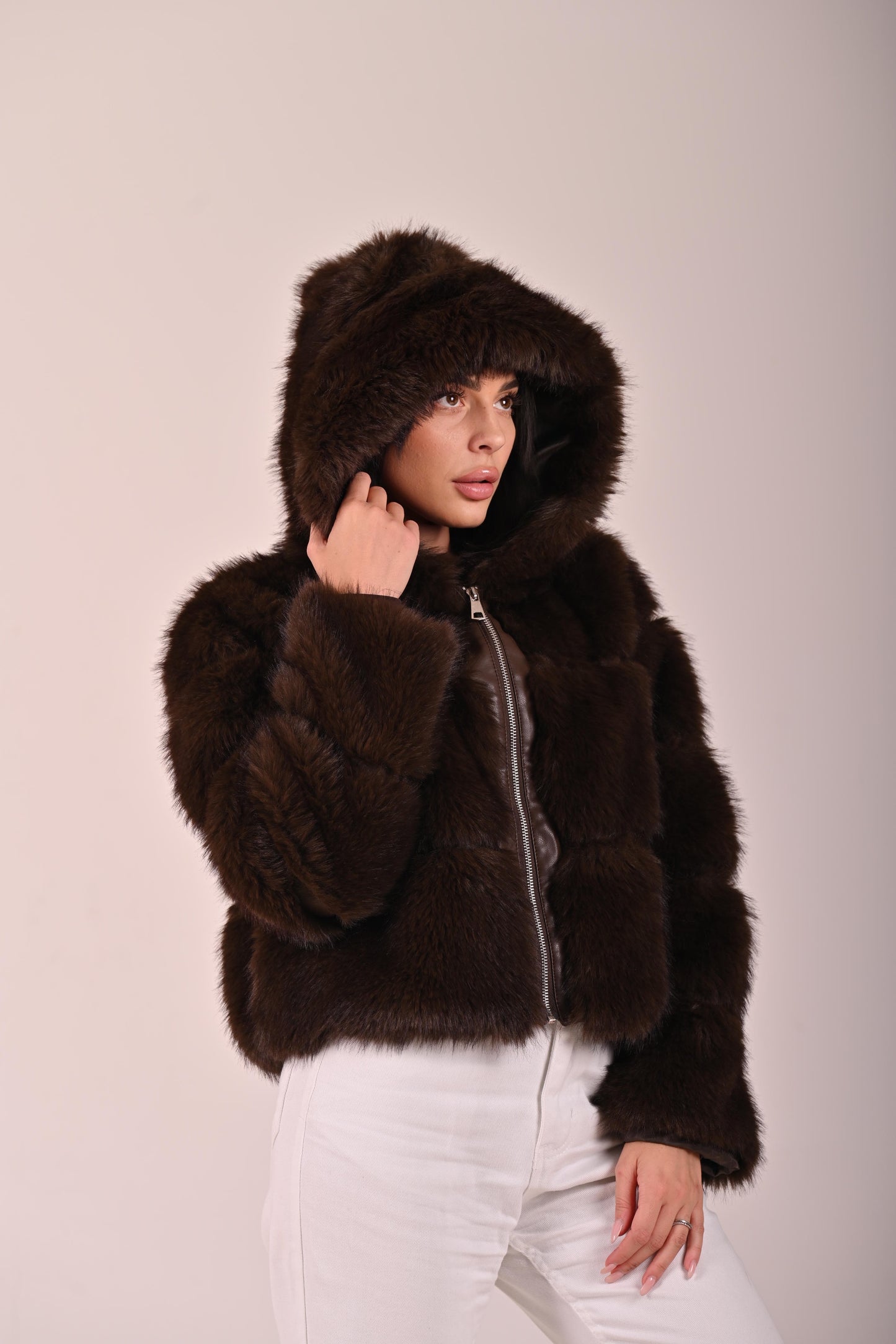 Pelliccia/Ecofur marrone