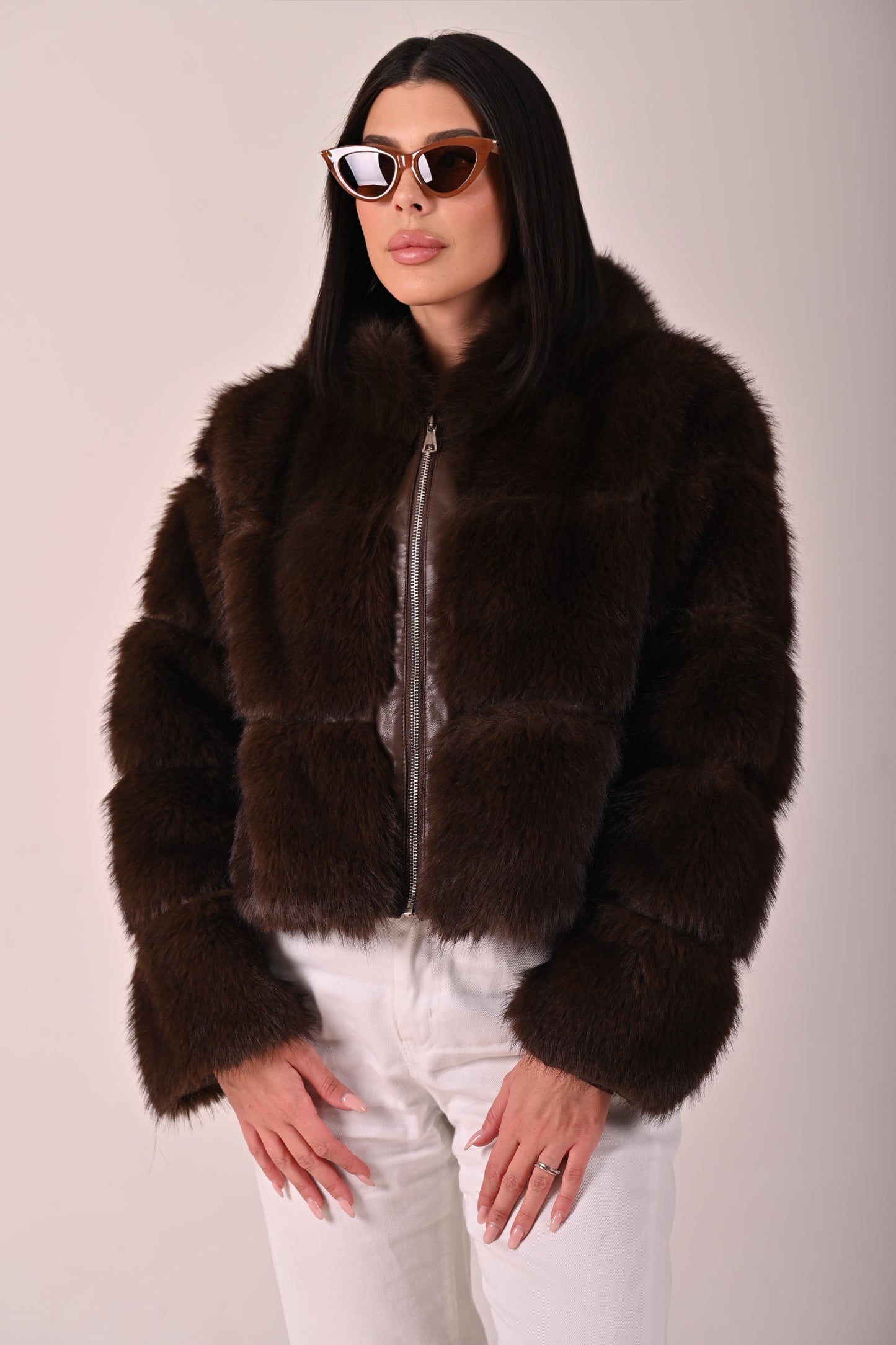 Pelliccia/Ecofur marrone