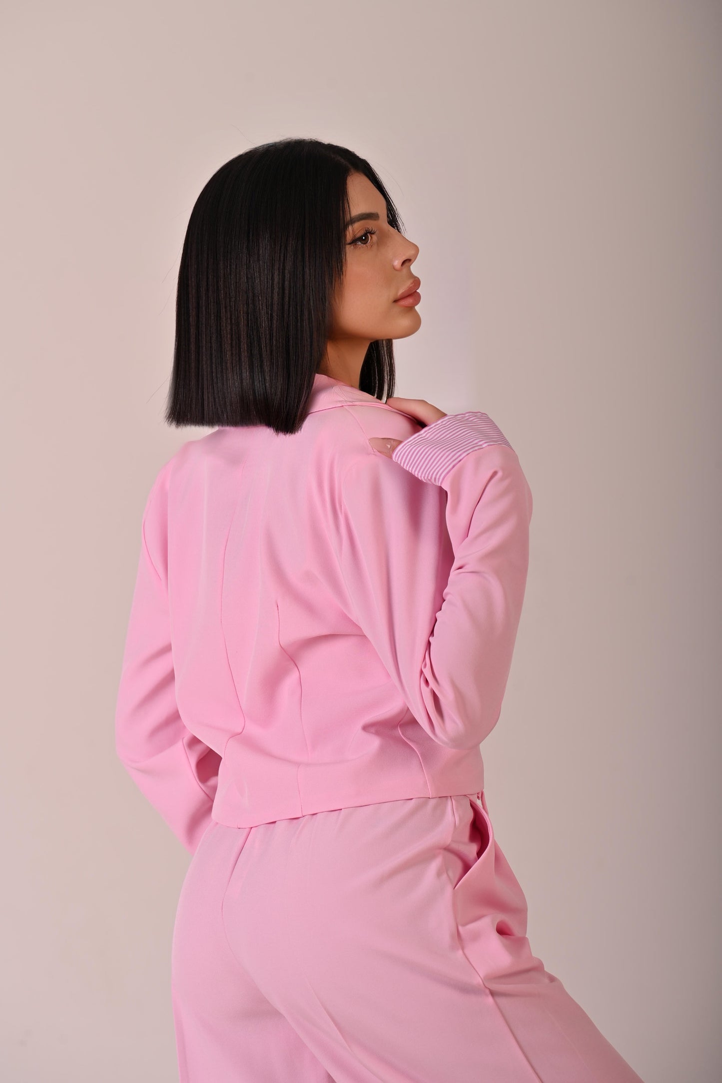 Completo Luvly Rosa Giacca e Pantalone