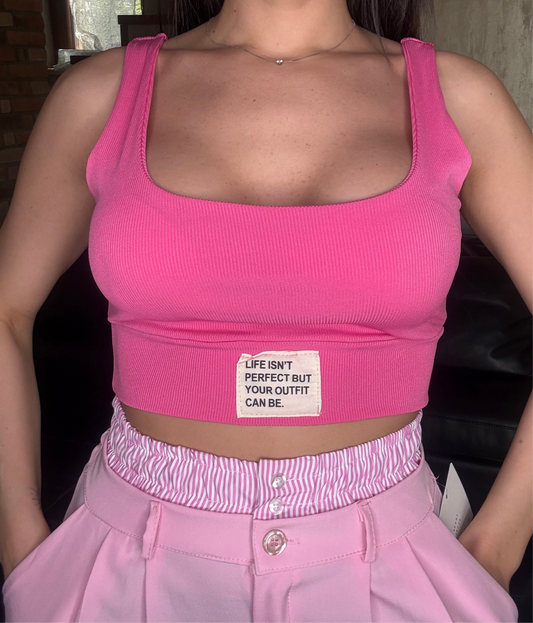Top Fucsia